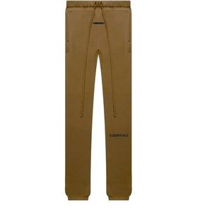 Mens Essentials Fear Of God tan brownish sweatpants
